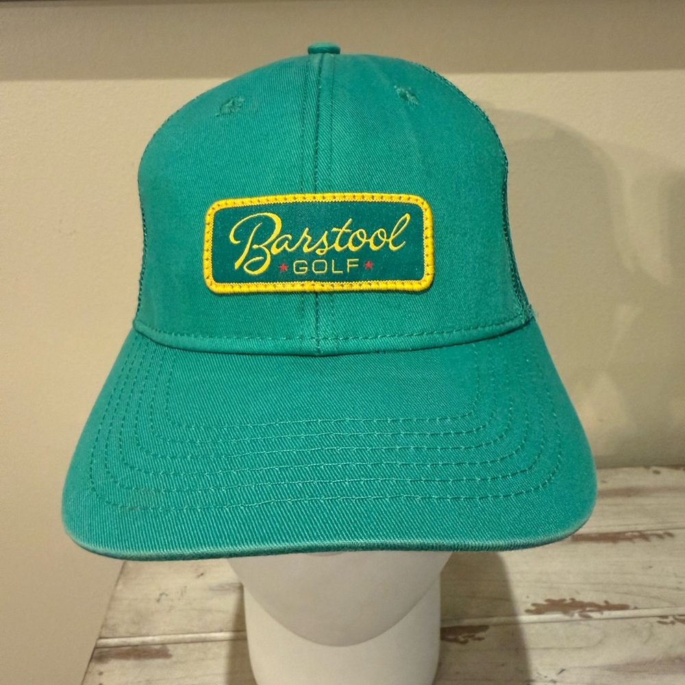 Barstool Sports Golf Fore Play Masters Green SnapBack Trucker Hat
